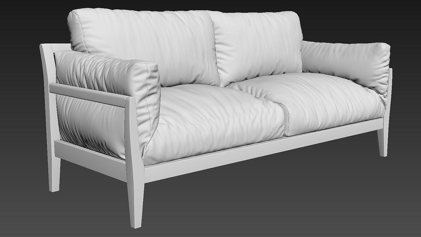 sofa，Sofa modeling tutorial，Furniture modeling tutorial，Antique Valley fragrance，having an antique flavour，furniture，Leather sofa，Fabric sofa，