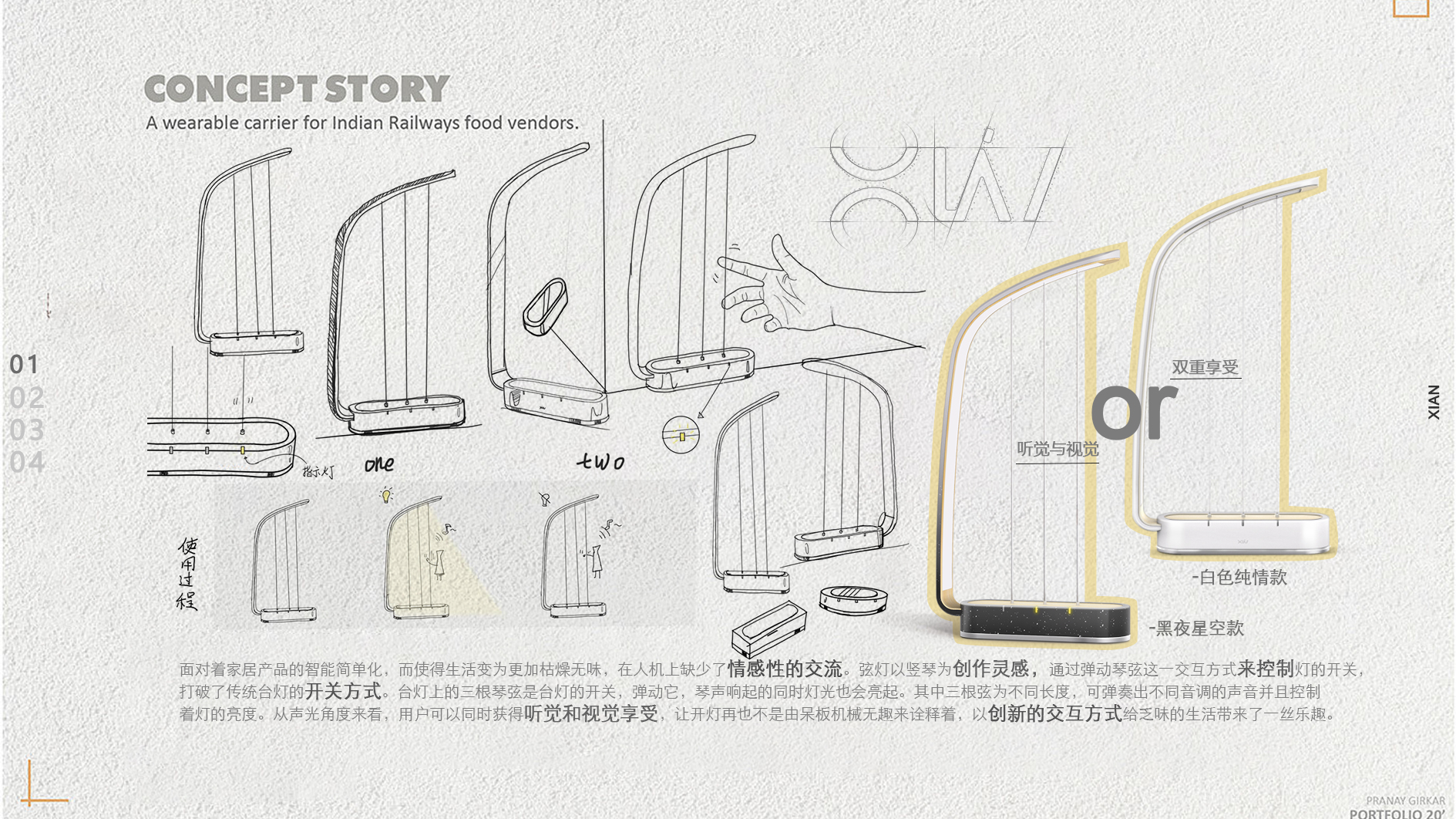 Desk lamp，Piano，music，lighting，Interactive experience，originality，emotion，