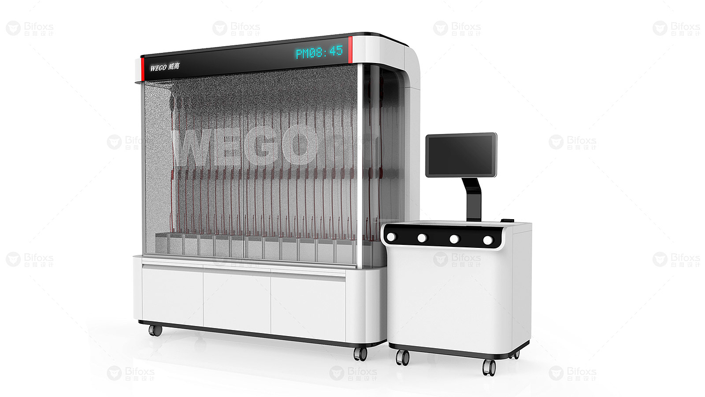 Design of medical refrigeration equipment，Design of white blood filter cabinet，Medical product design，