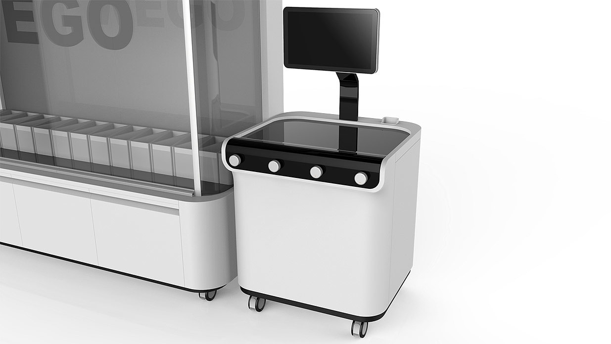 Design of medical refrigeration equipment，Design of white blood filter cabinet，Medical product design，