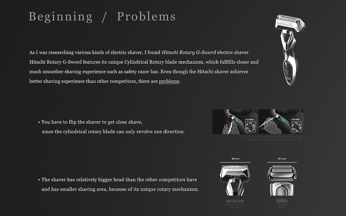 razor，intelligence，originality，conceptual design，