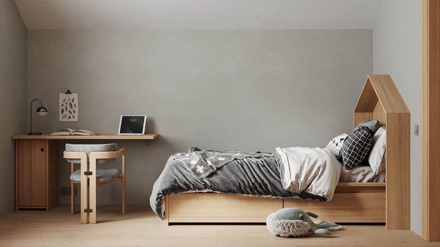 house，Simplicity，Matte，