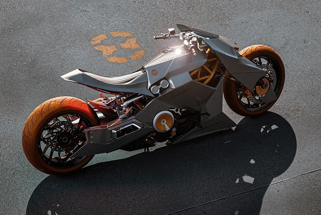 Lamborghini，Ducati，motorcycle，carbon fibre，