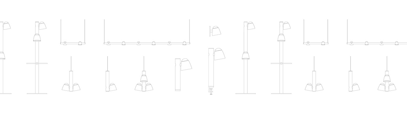 Lighting，lighting，Emet，3D printing，Desk lamp，