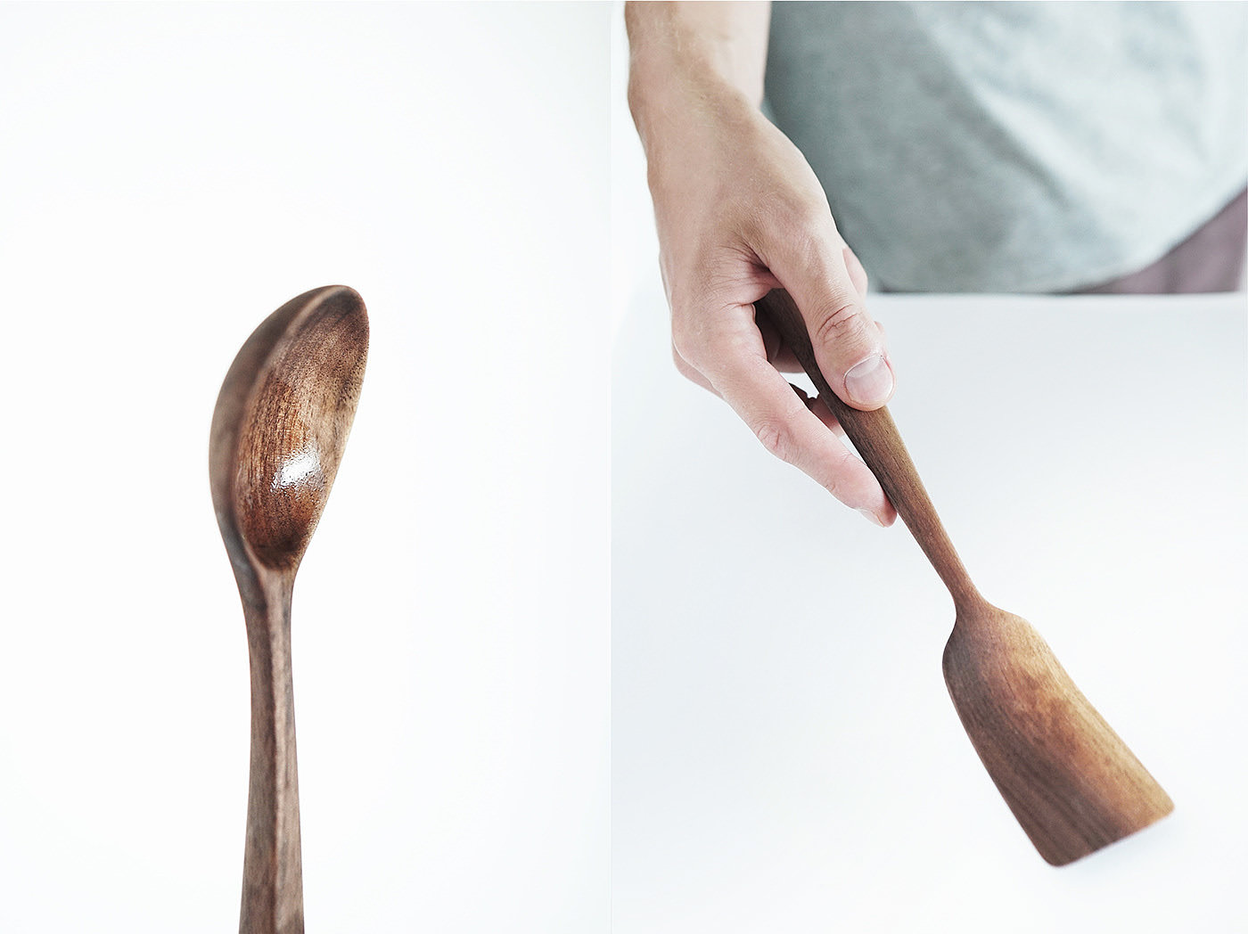 Spoonatula，厨具，木质，勺子，抹刀，