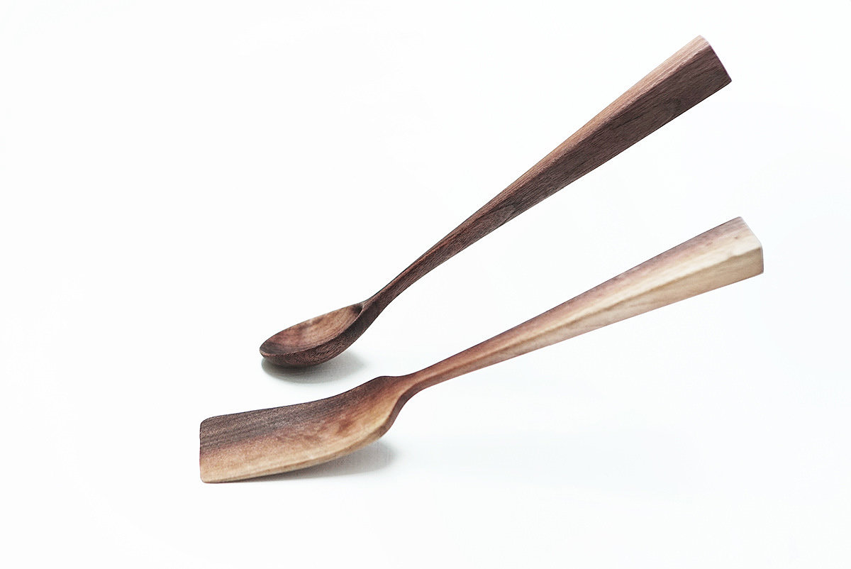 Spoonatula，厨具，木质，勺子，抹刀，
