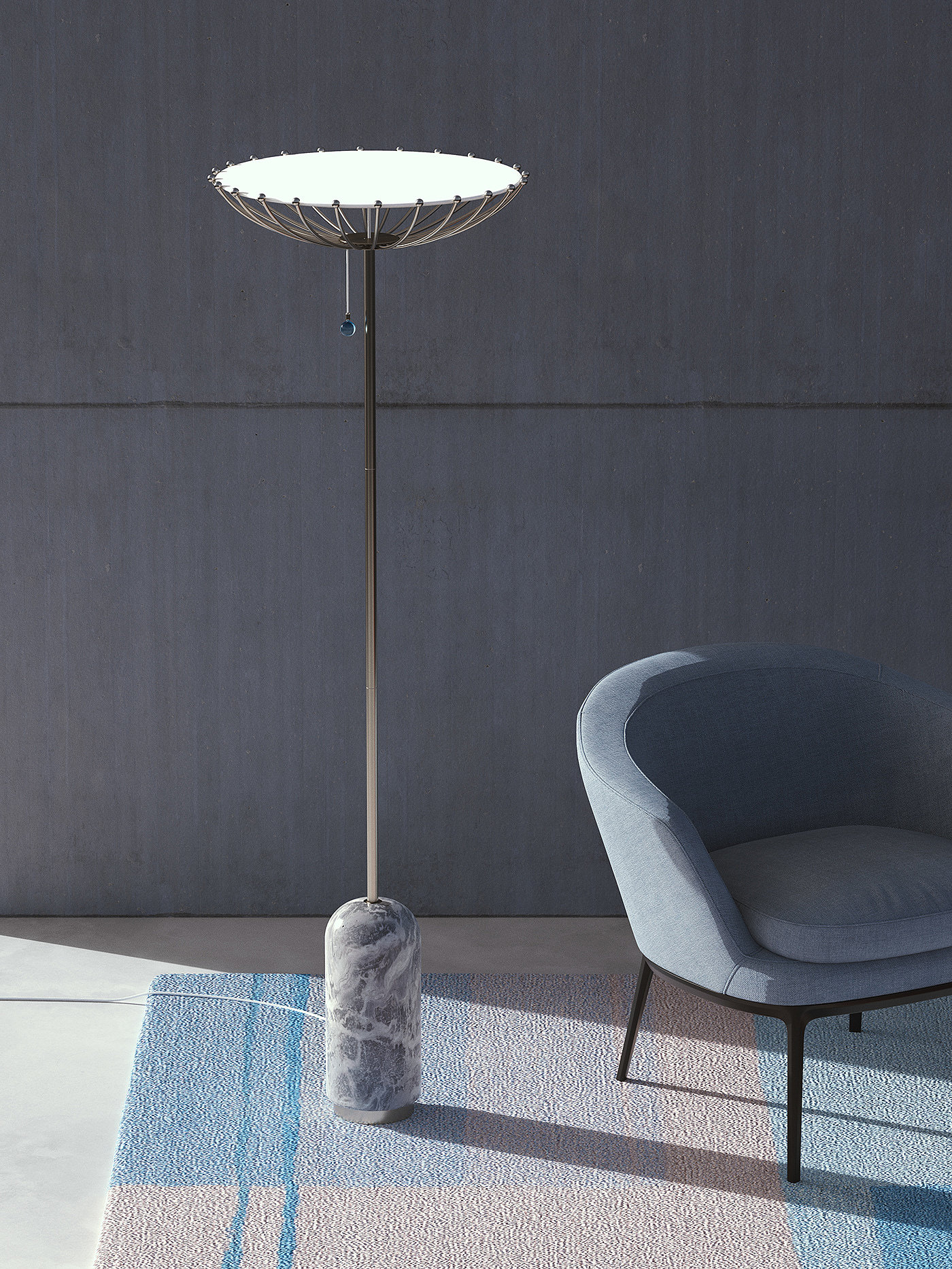 Floret，Floor lamp，Interior decoration，