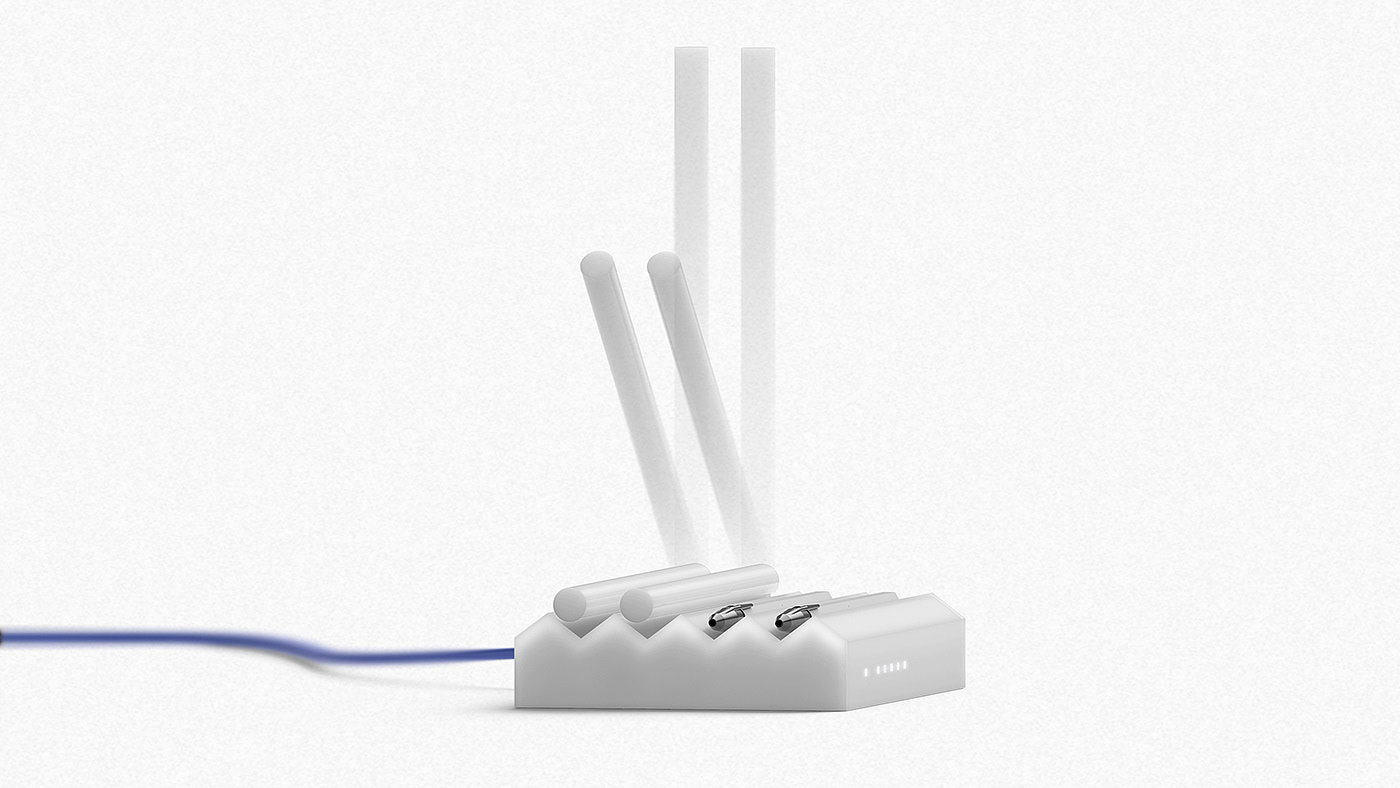 wifi，Router，conceptual design，