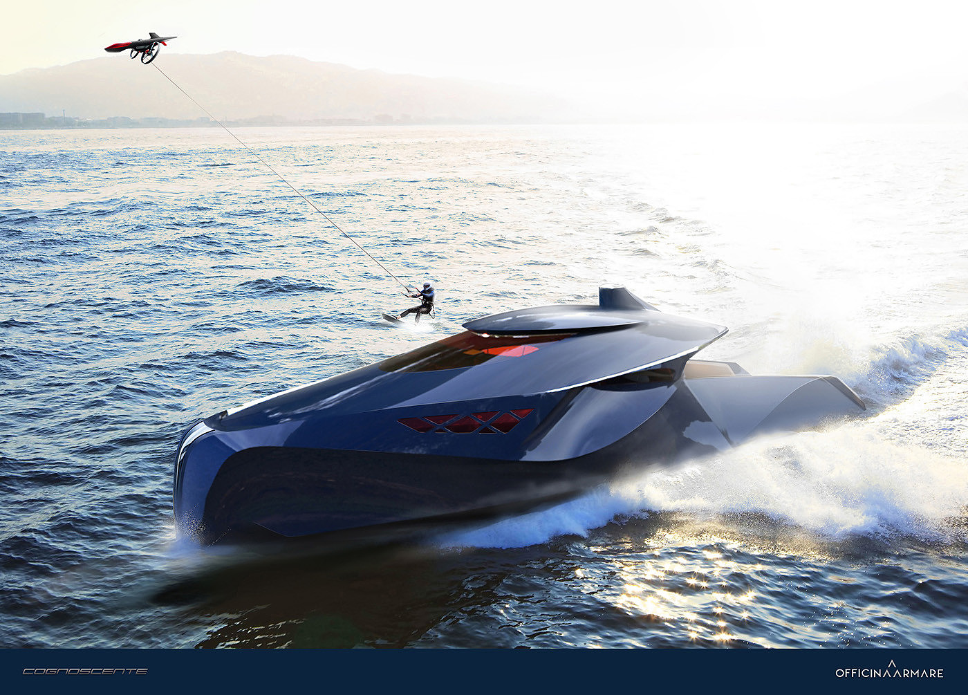 yacht，conceptual design，Noble blood，luxurious，luxury，