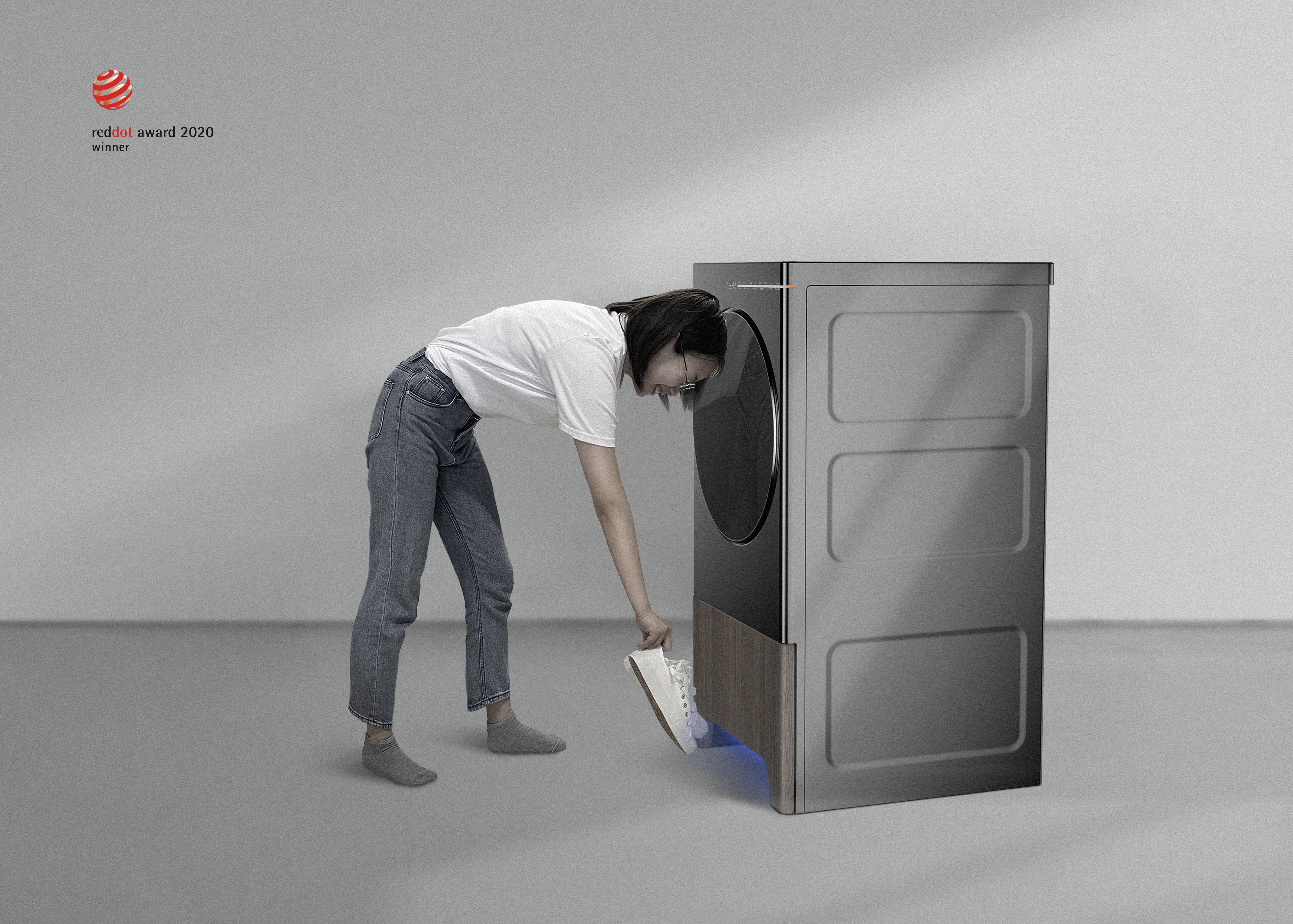 Spade design，Composite clothing washing and care，Red dot award，