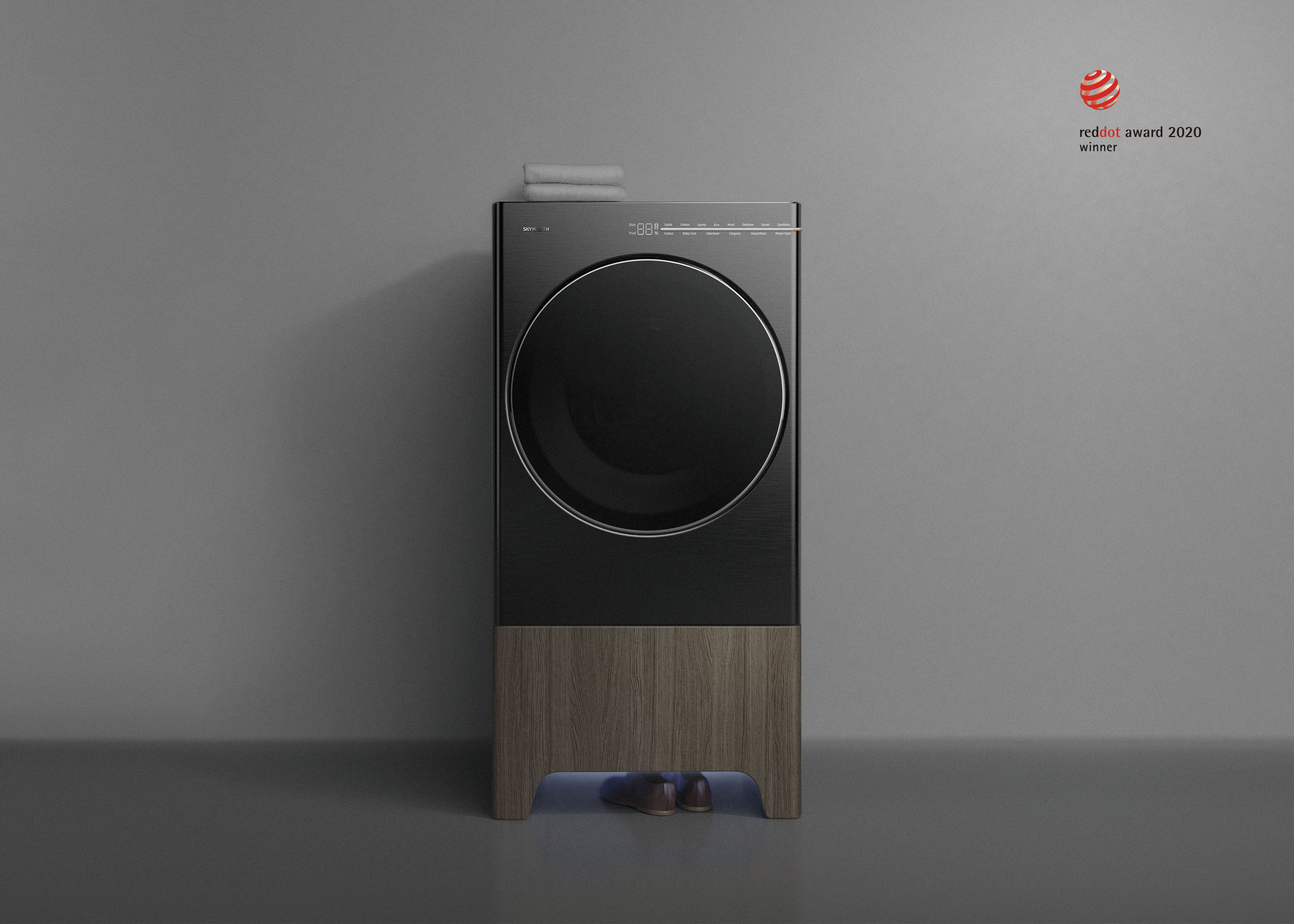 Spade design，Composite clothing washing and care，Red dot award，