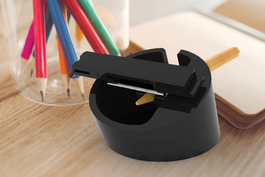 Office products，innovate，Pencil sharpener，Special shape，industrial design，