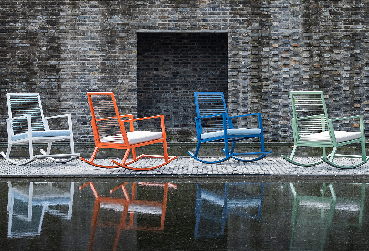 Furniture, outdoor furniture, home design, leisure rocking chair，