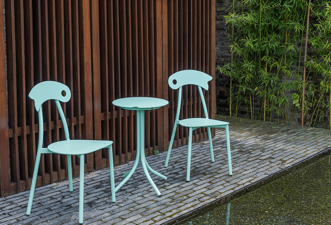 Furniture, outdoor furniture, home design, table and chair combination，