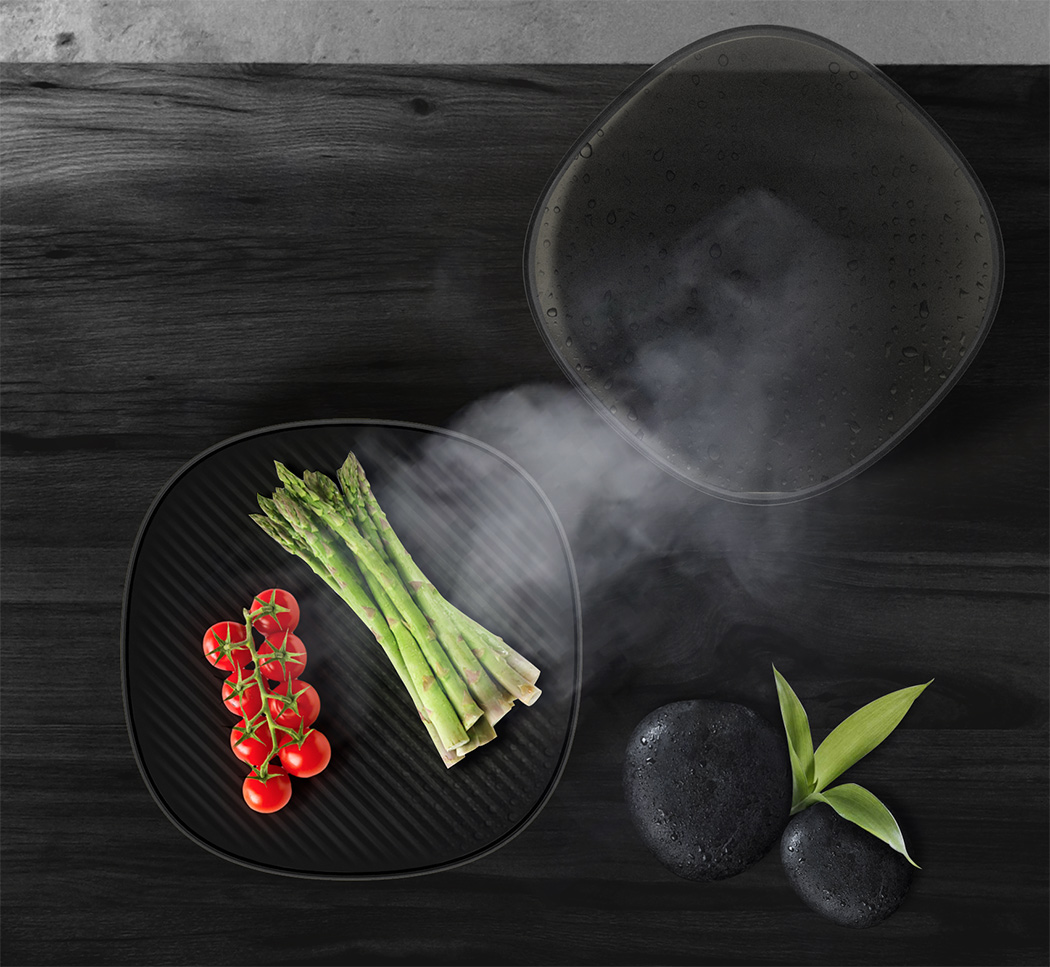 Stoom，Ergonomics，steamer，ceramics，Tempered glass，