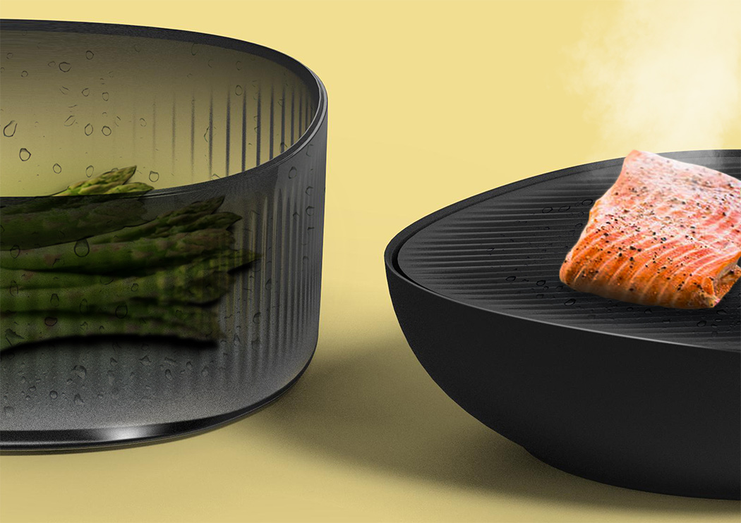 Stoom，Ergonomics，steamer，ceramics，Tempered glass，