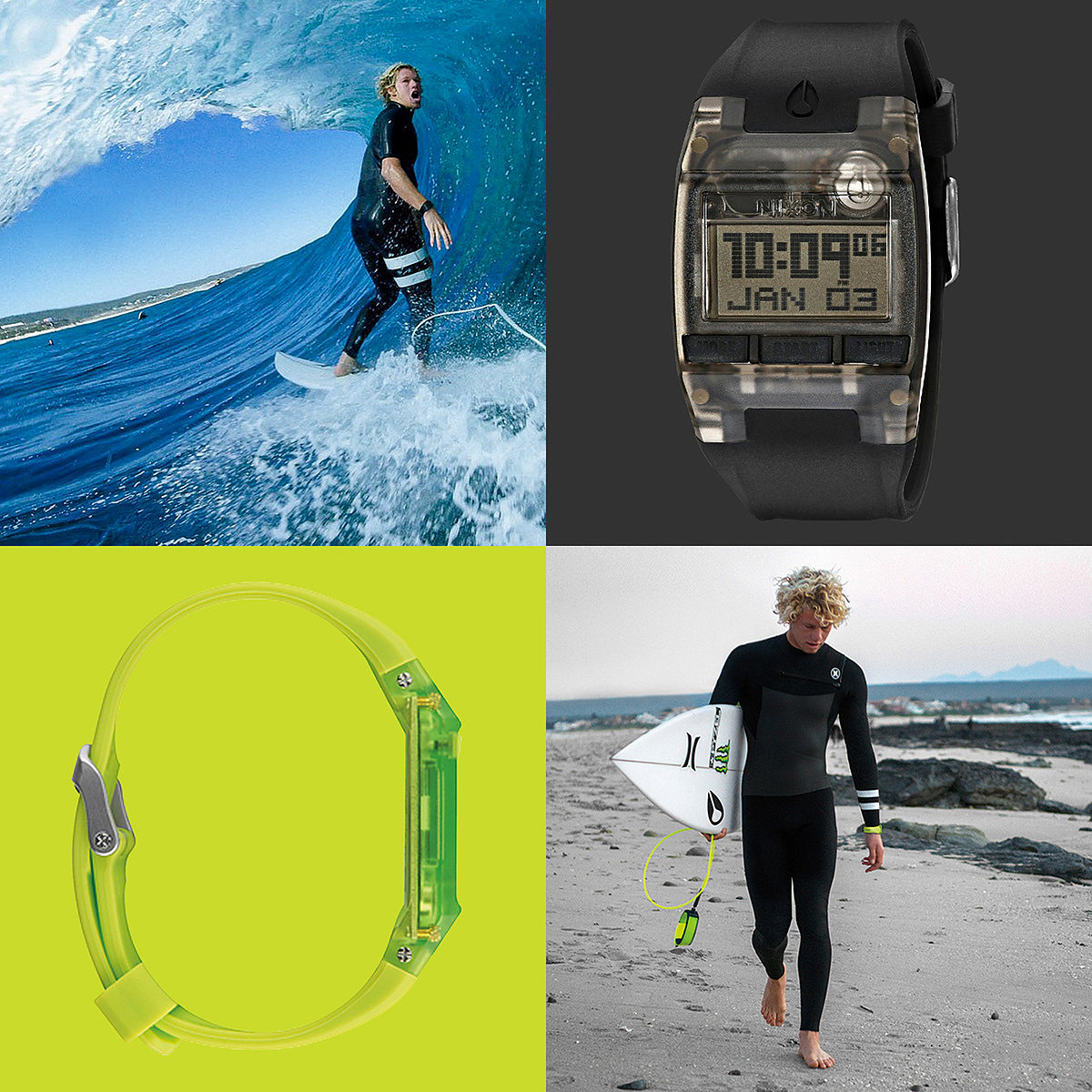 John Florence，Digital watch，Lighter, thinner，