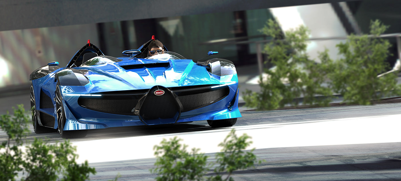 BUGATTI 251EVO，Roads，Sports car，