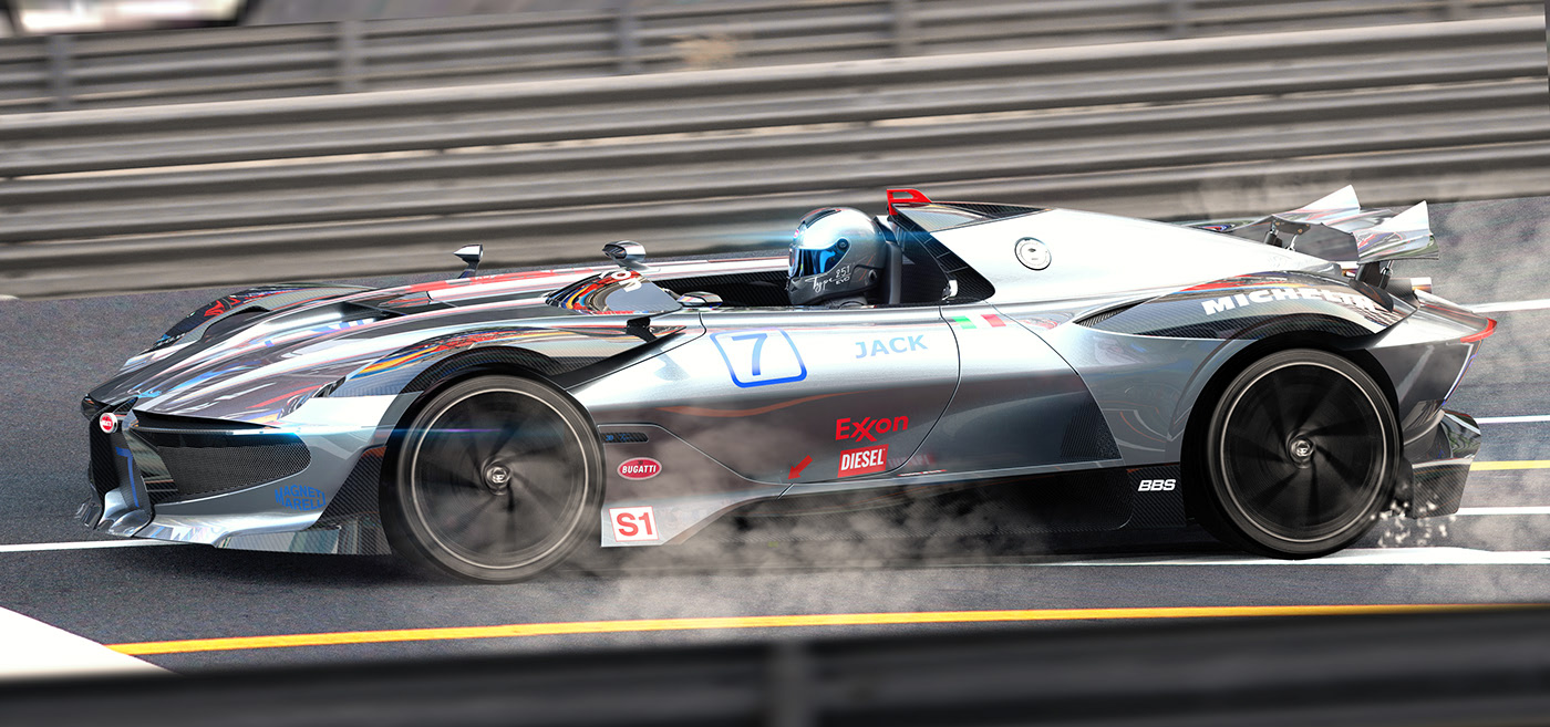 BUGATTI 251EVO，Roads，Sports car，