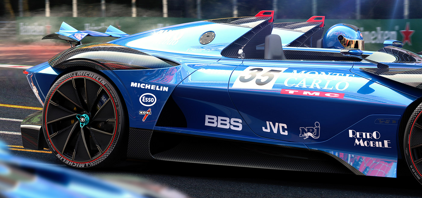 BUGATTI 251EVO，Roads，Sports car，