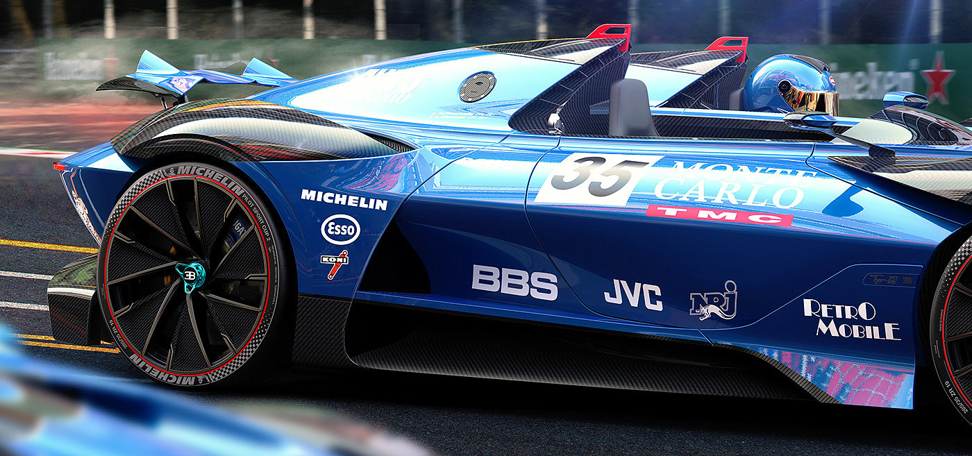 BUGATTI 251EVO，Roads，Sports car，