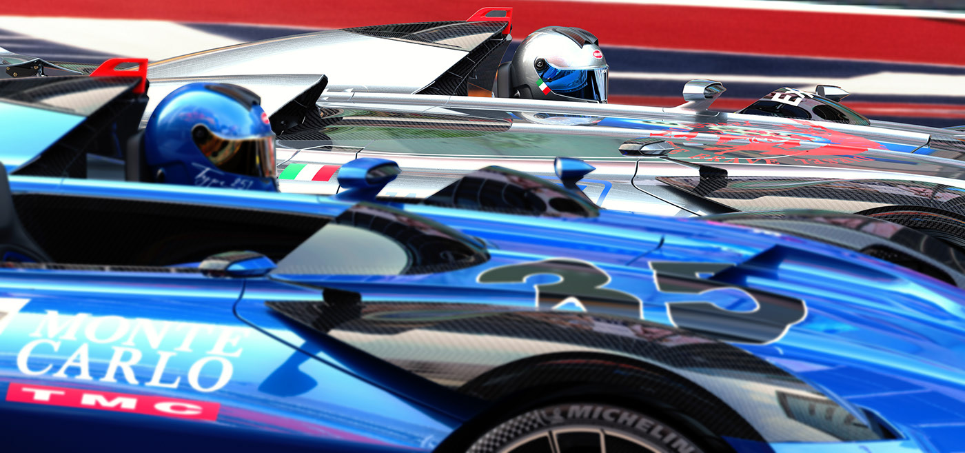 BUGATTI 251EVO，Roads，Sports car，