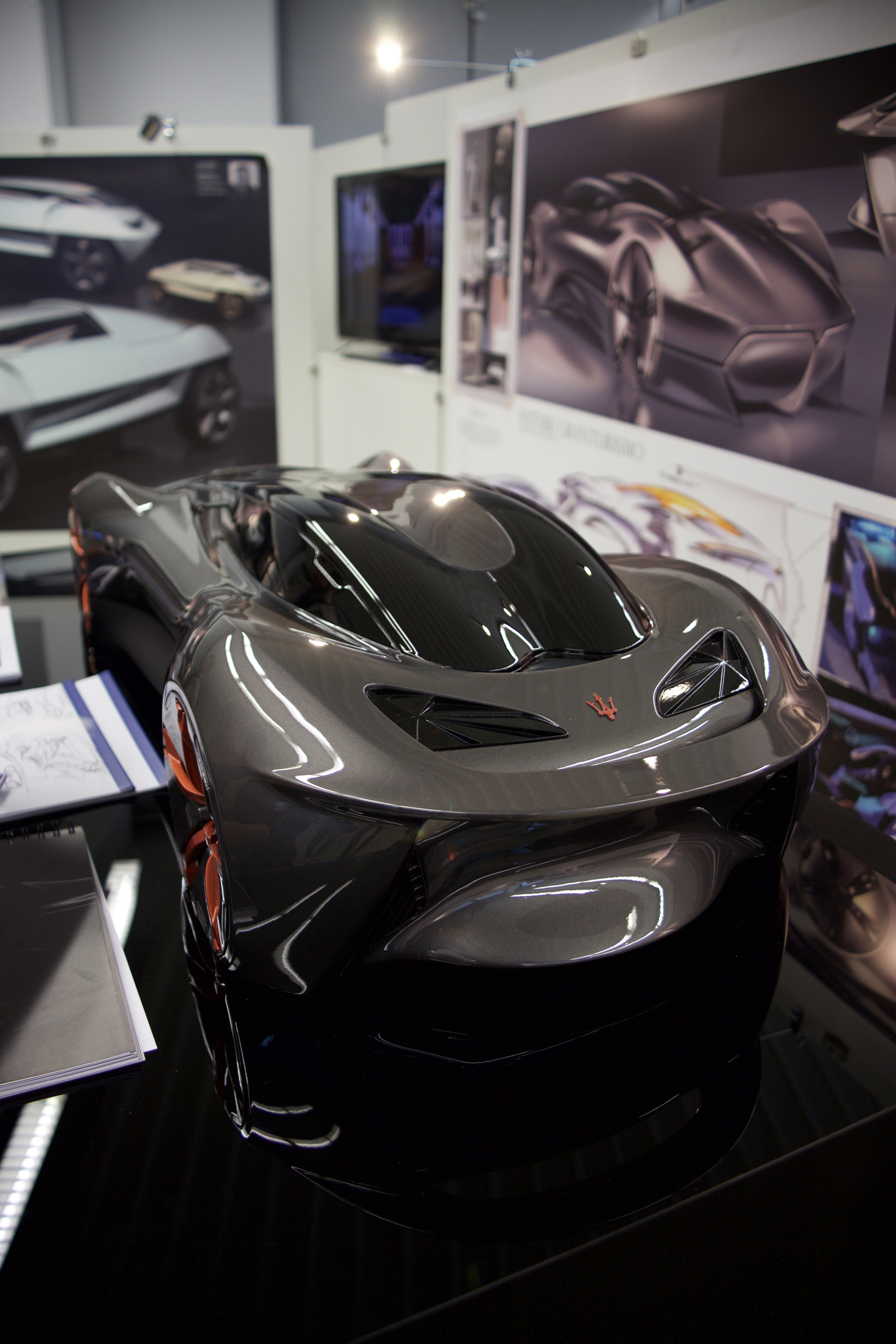 Maserati，Hand drawn，Automobile design，Brainstorm，model design ，Structural design，