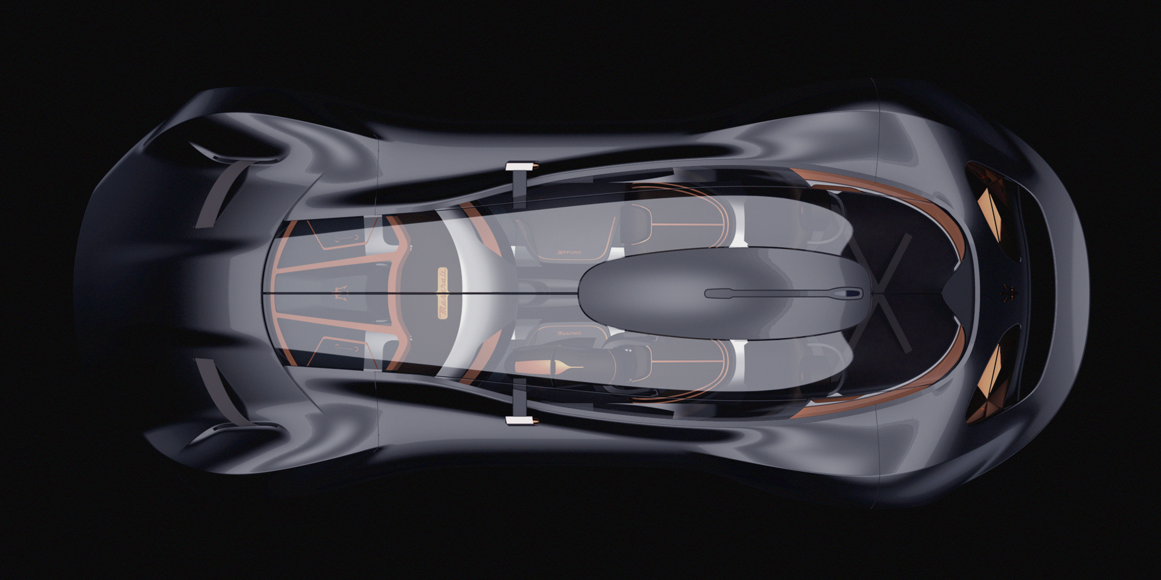 Maserati，Hand drawn，Automobile design，Brainstorm，model design ，Structural design，