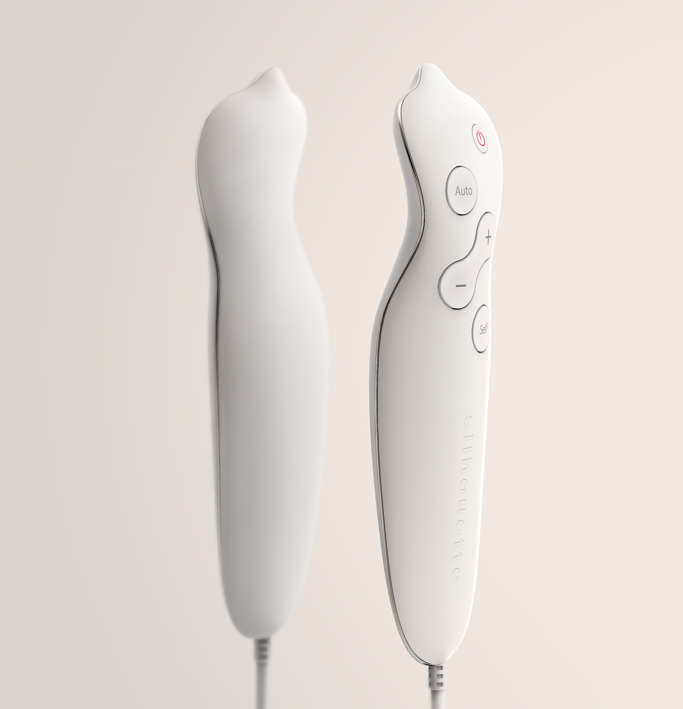 silhouette，Massage chair，Remote control，Massage chair remote control，Elegant curve，