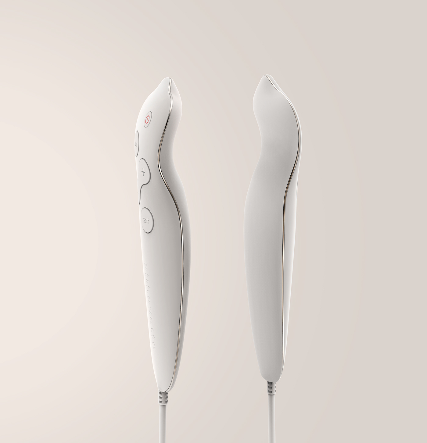 silhouette，Massage chair，Remote control，Massage chair remote control，Elegant curve，