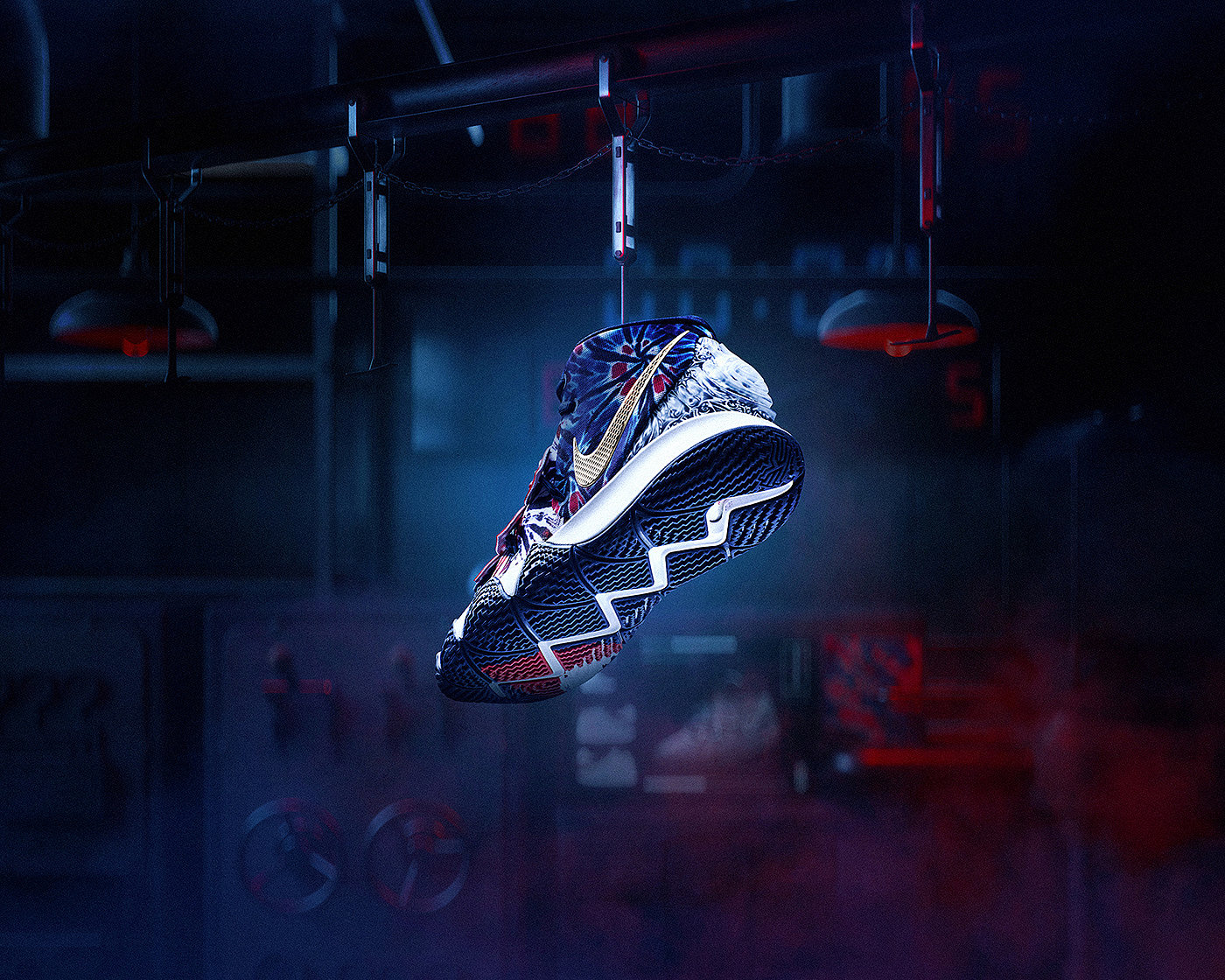 nike，Basketball shoes，Advertising design，