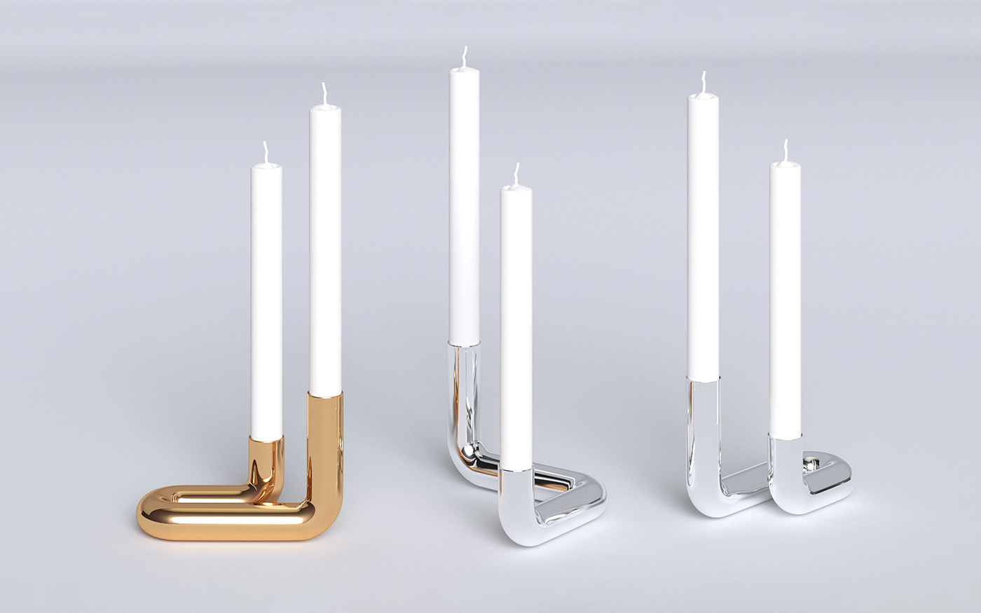 Candle Holders，Candlestick，Metal，