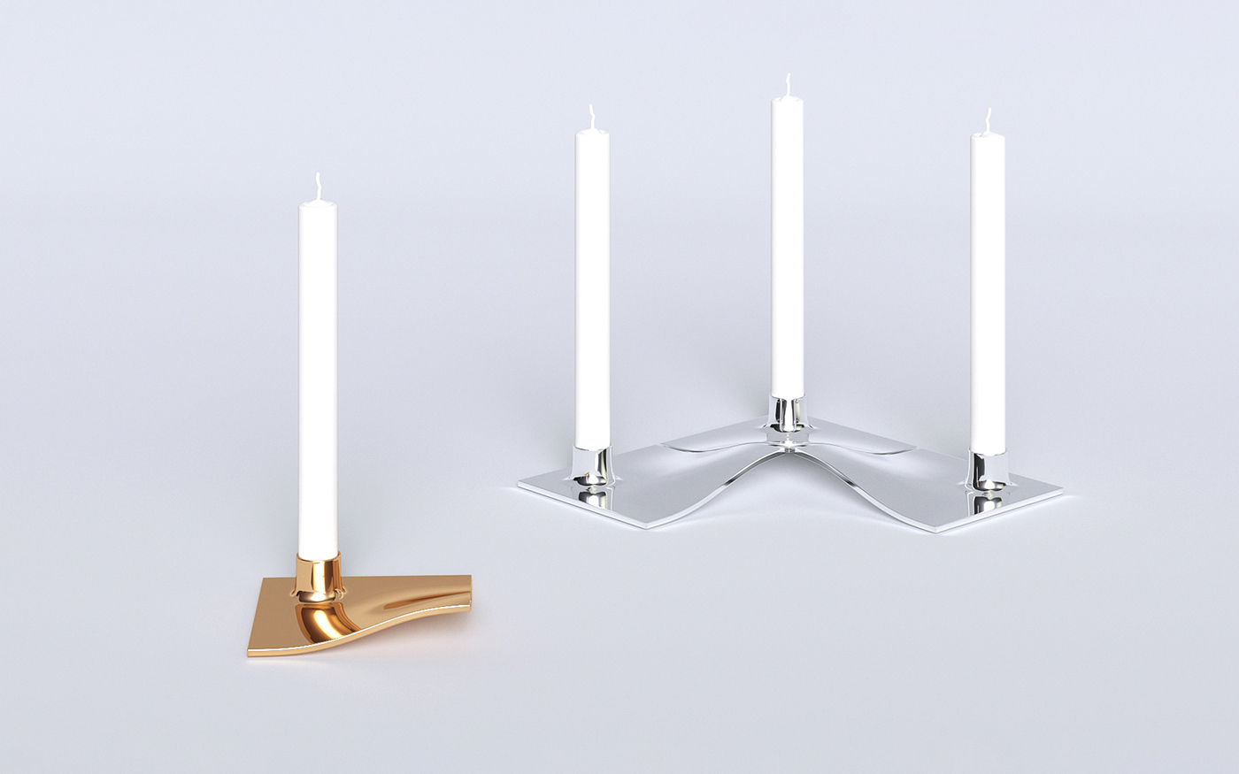 Candle Holders，Candlestick，Metal，