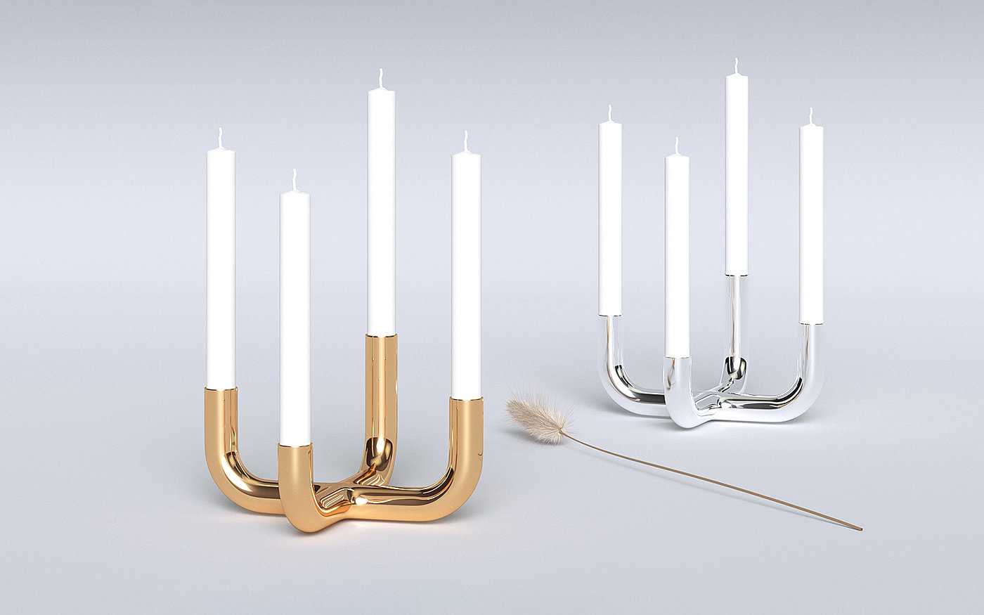 Candle Holders，Candlestick，Metal，