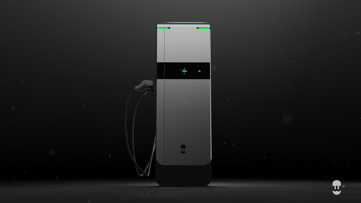 Supernova，Public charger，grey，