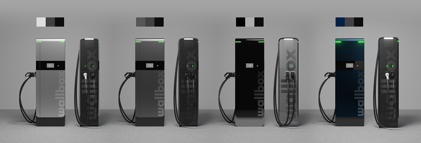 Supernova，Public charger，grey，