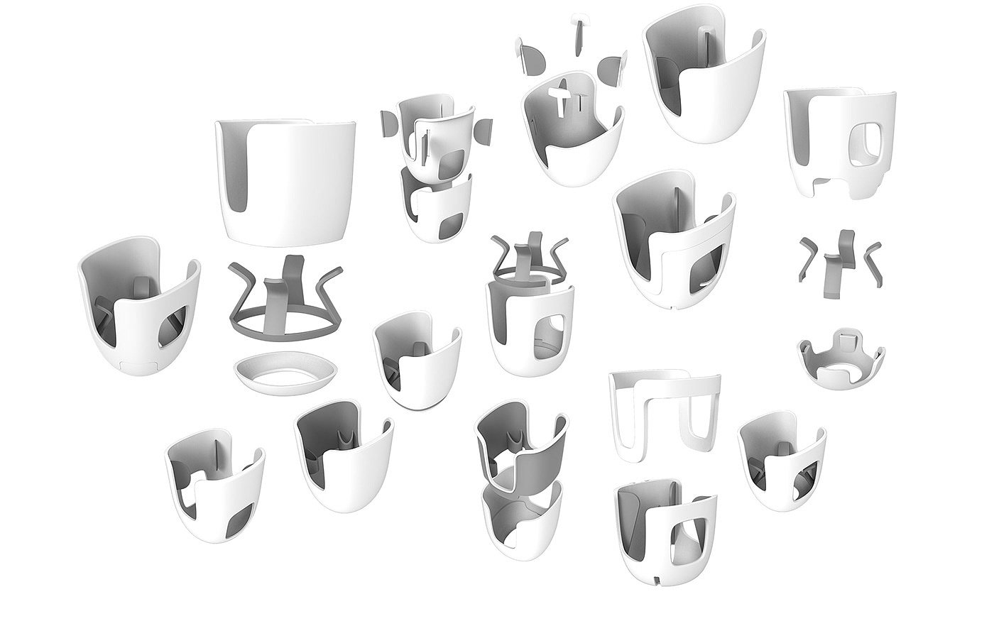 Downloads，Cup holder，Plastic，