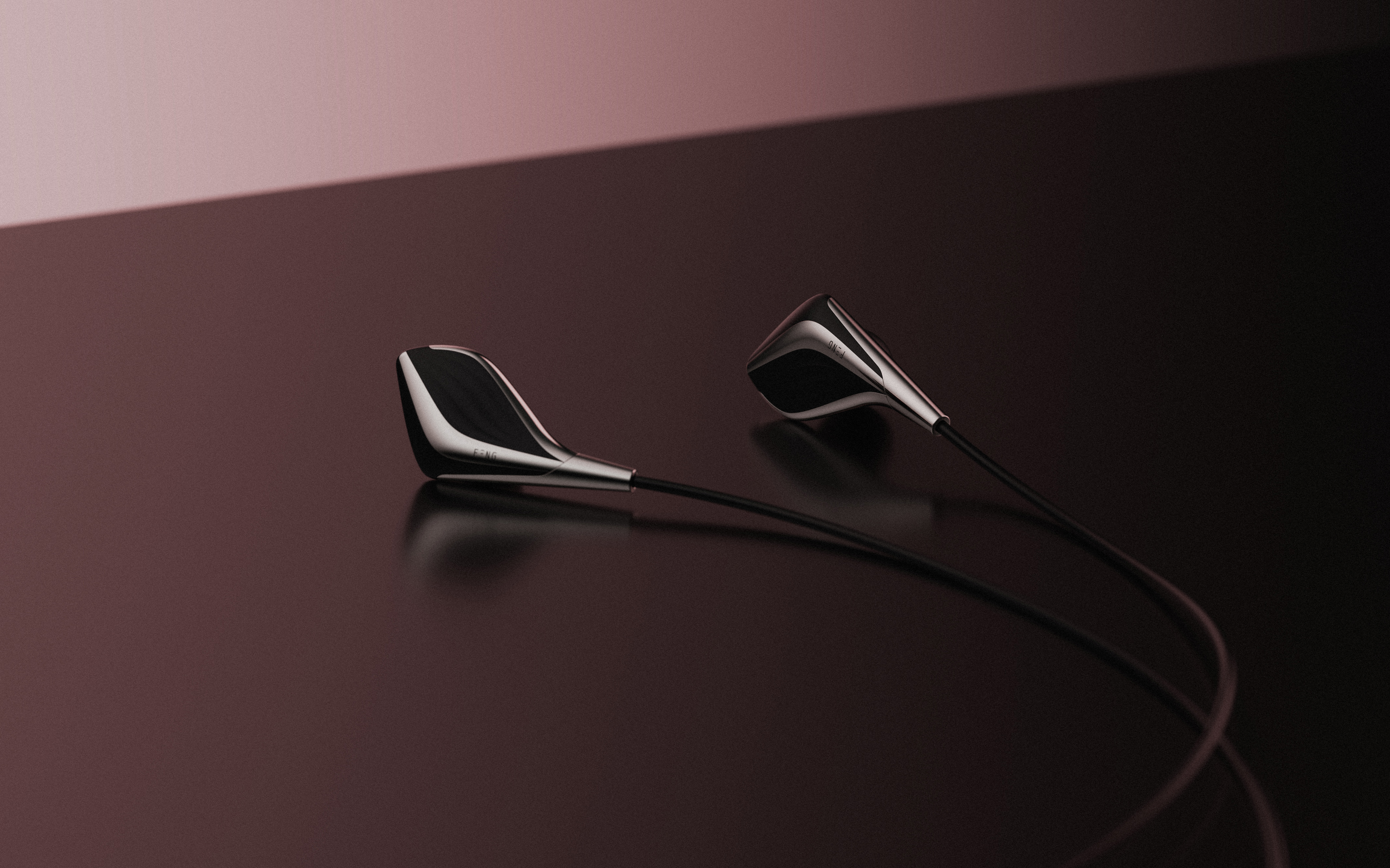 headset，flow，curve，silver，Zaha，