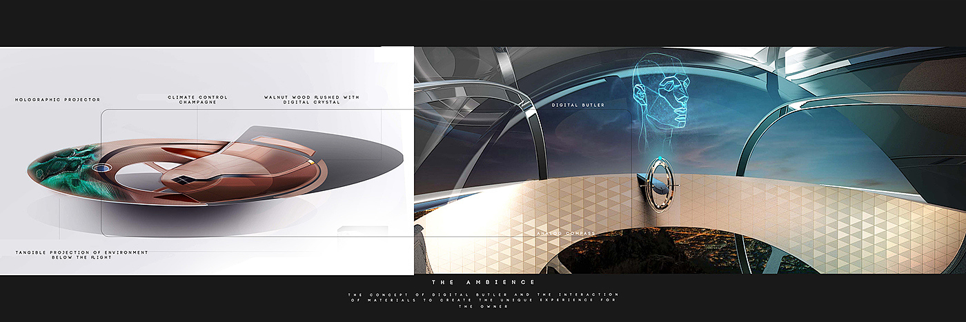 opule，Cool，future，conceptual design，Motor airship，