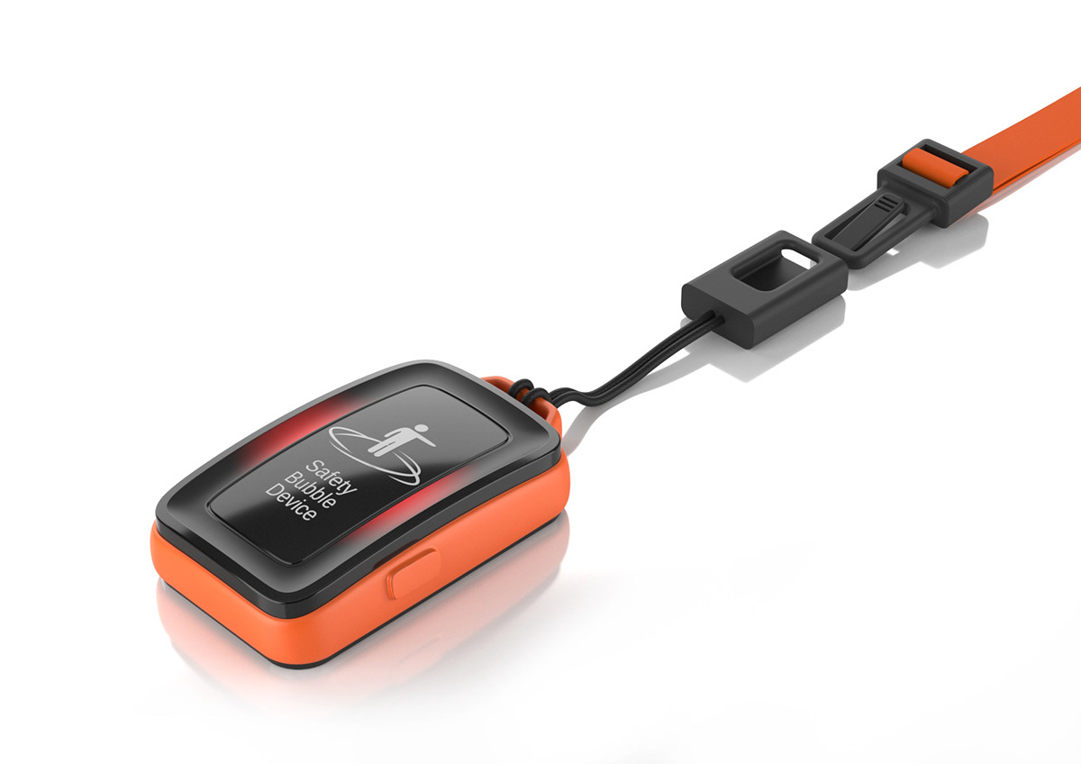 Portable，Electronic equipment，Social distance，security，