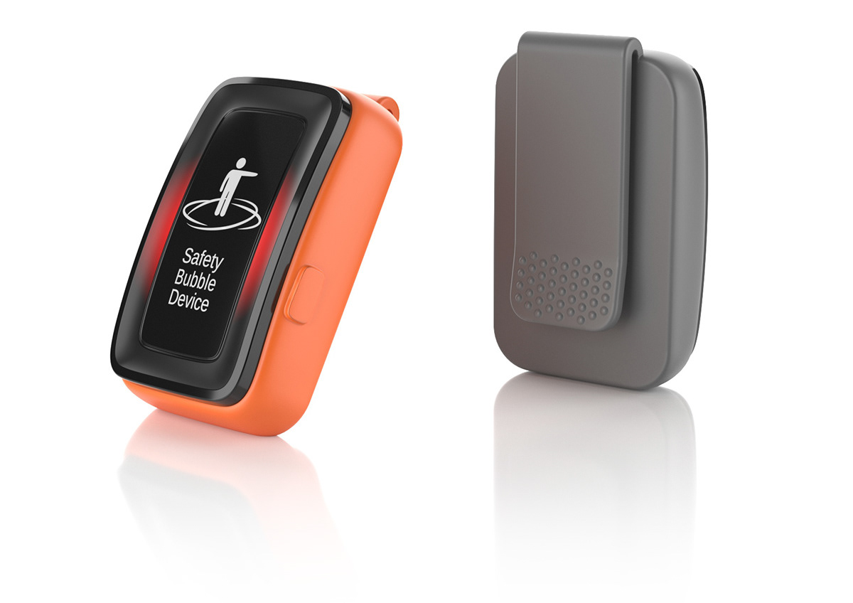 Portable，Electronic equipment，Social distance，security，