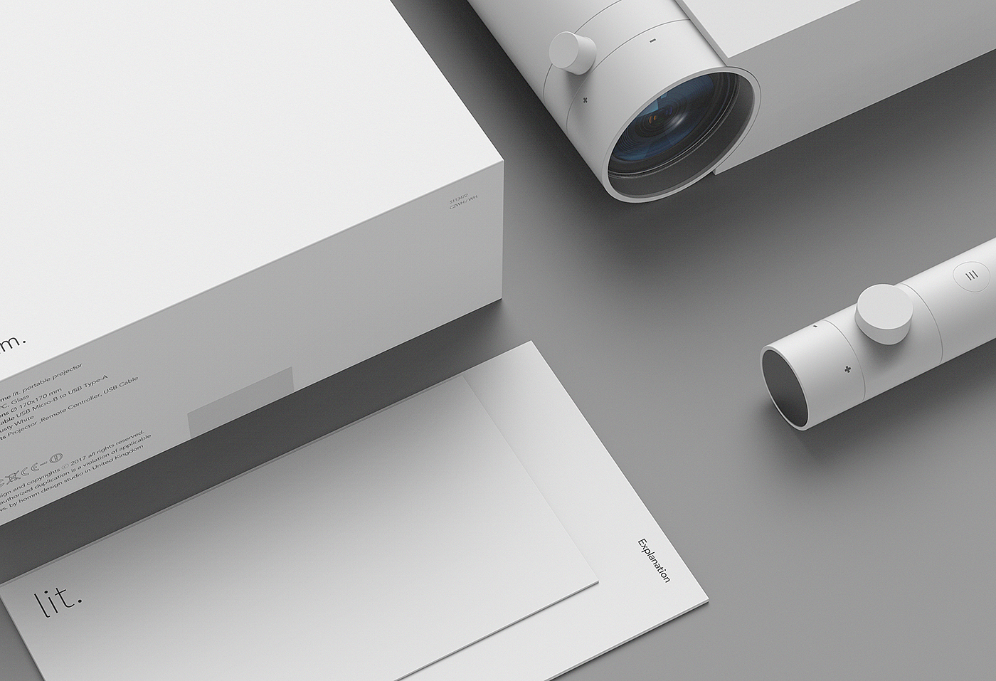 Projector，line，small，