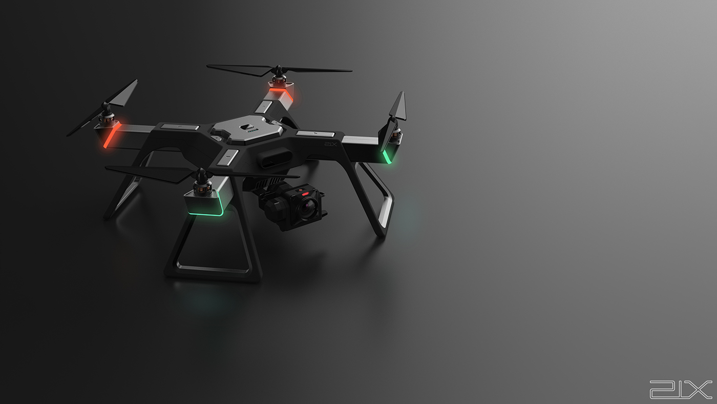 21x，drone，UAV，product design，
