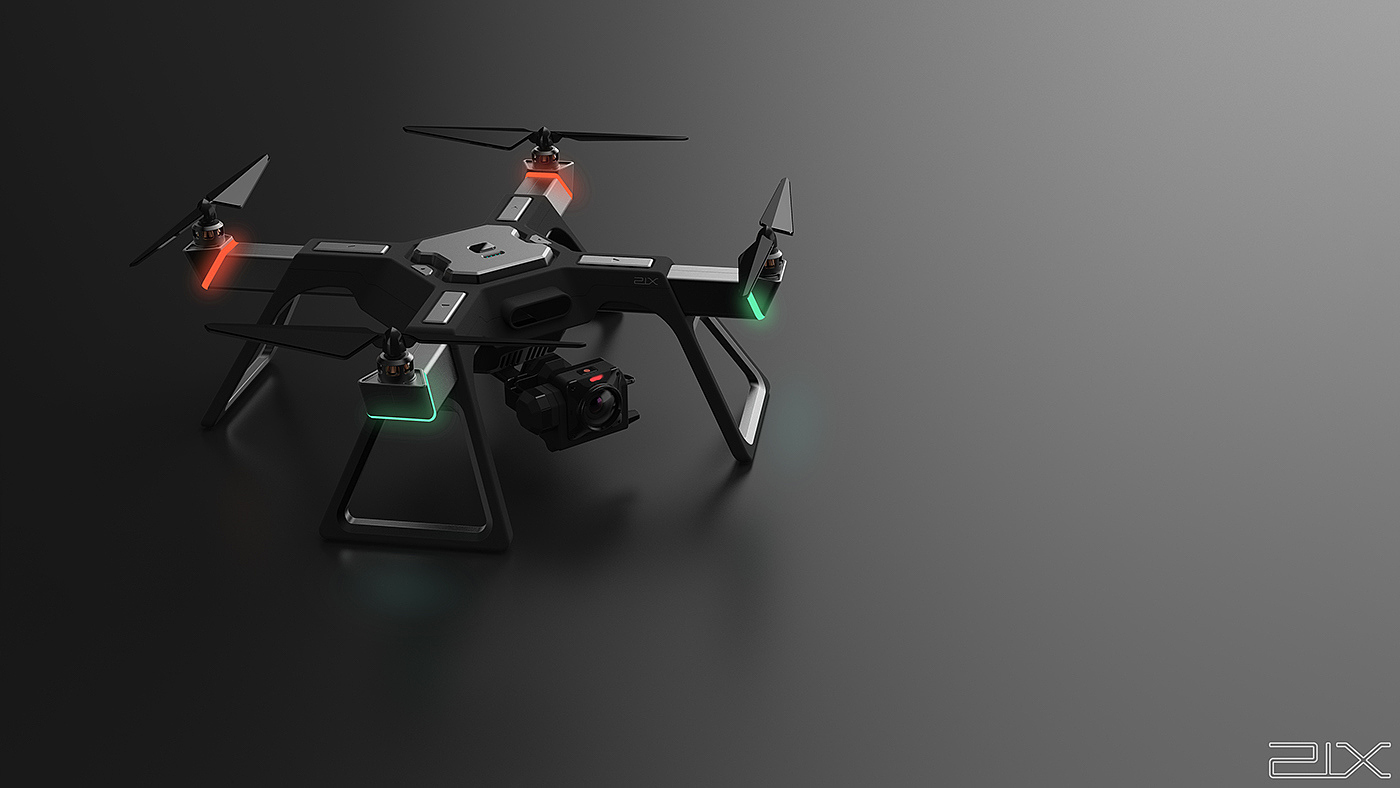 21x，drone，UAV，product design，