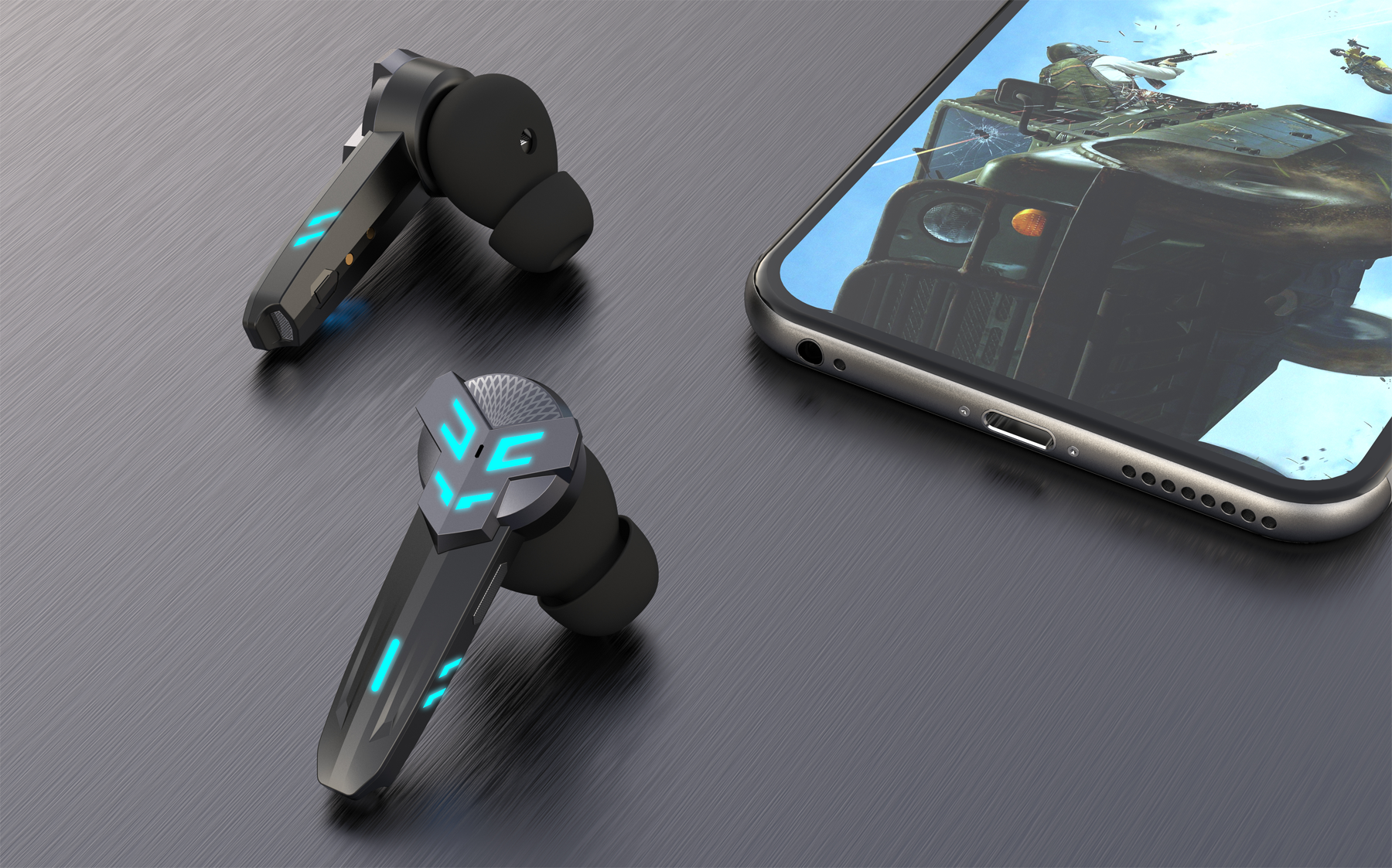 Draw a game headset and the drawing deviates，