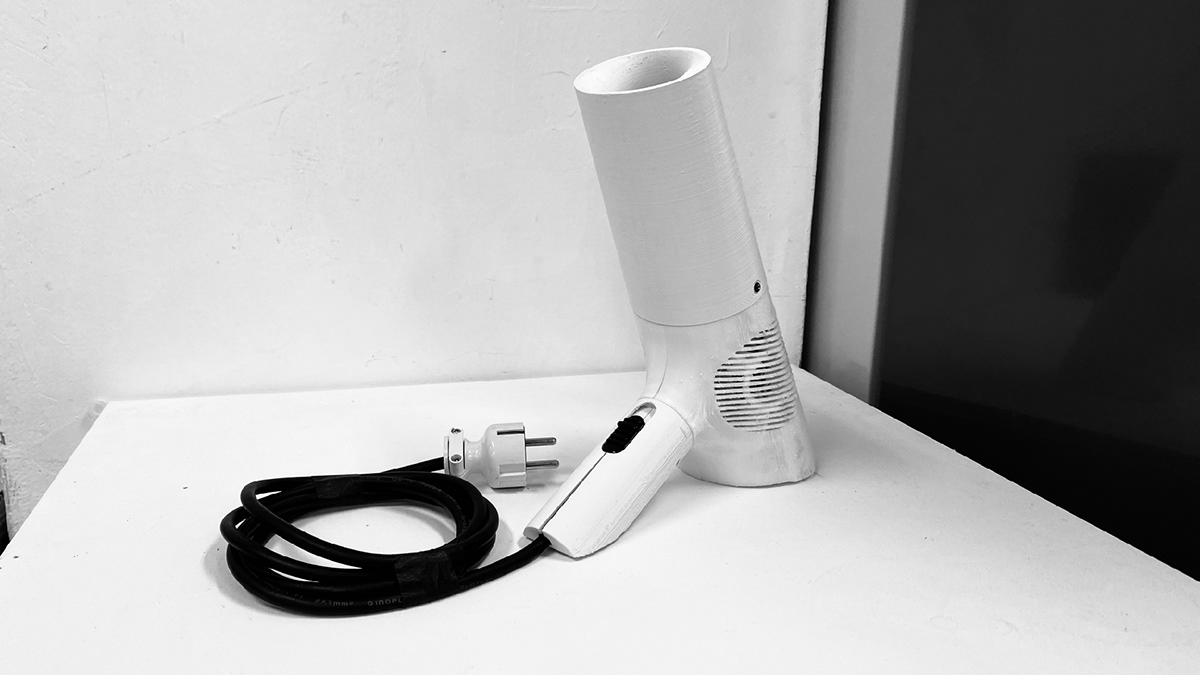 hair drier，HairDryer，3D printing，