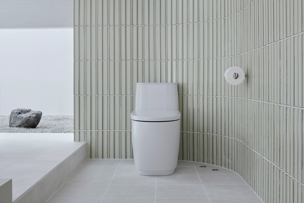 Bathroom design，Extremely simple wind，Buddhist mood，