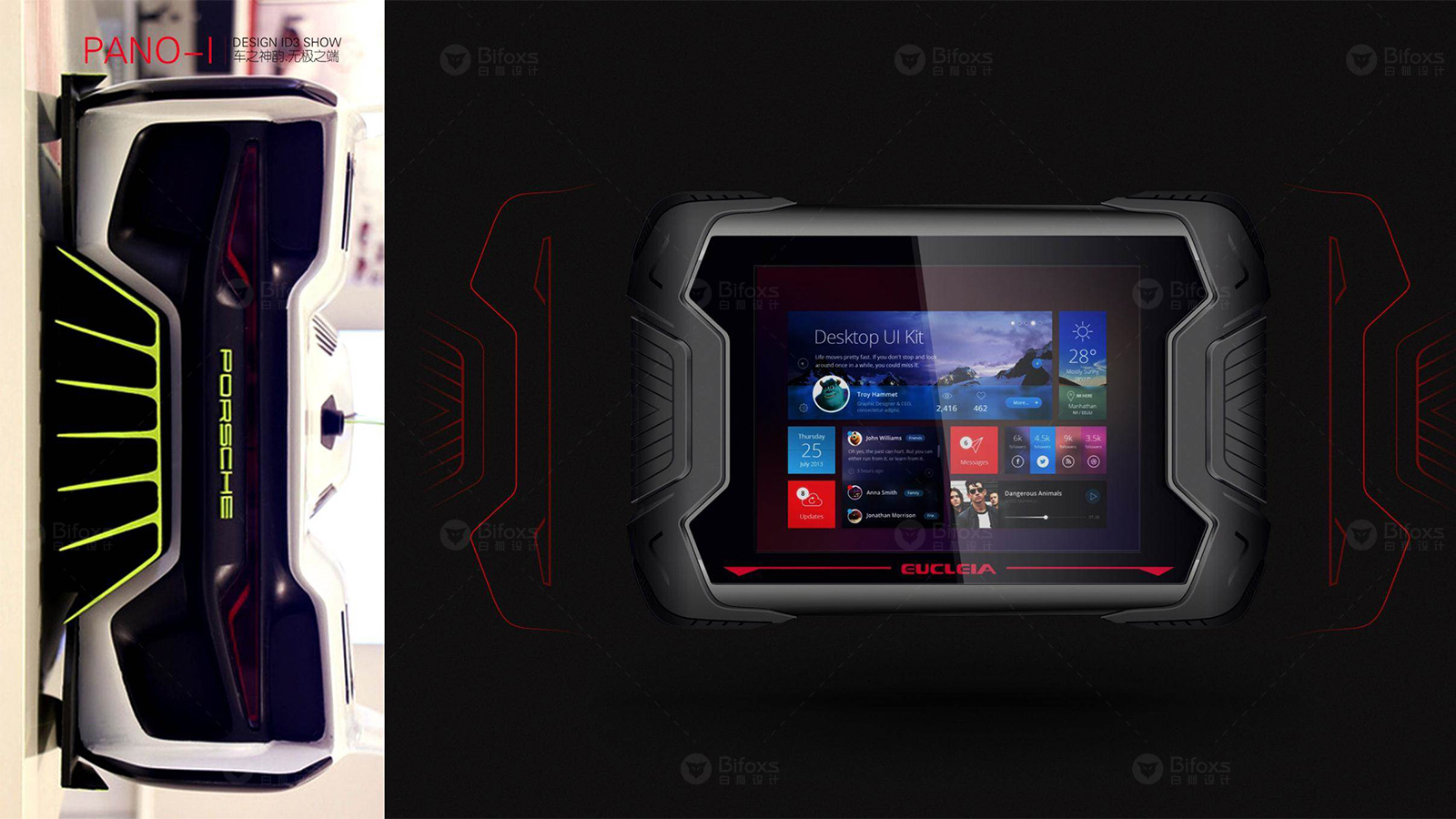 Design of automobile detector，product design，Appearance design，