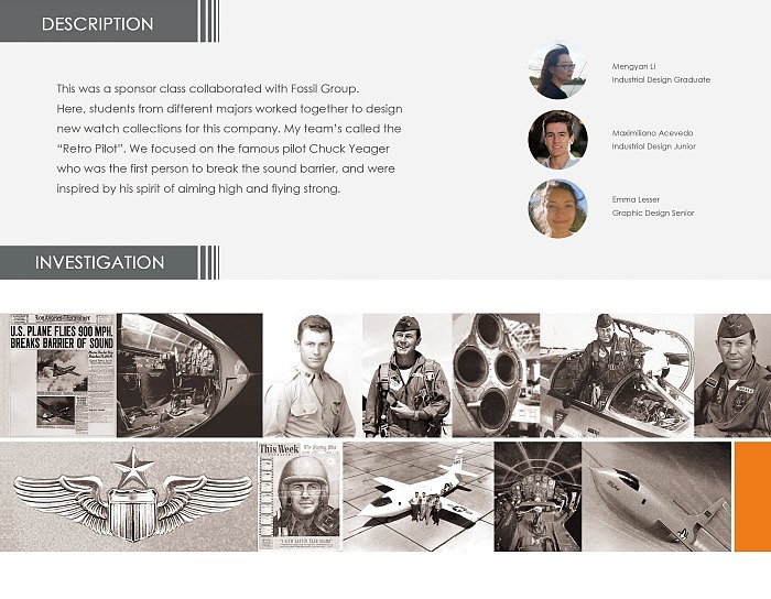 Wrist watch，Keepsake，hero，pilot，Chuck Yeager ，