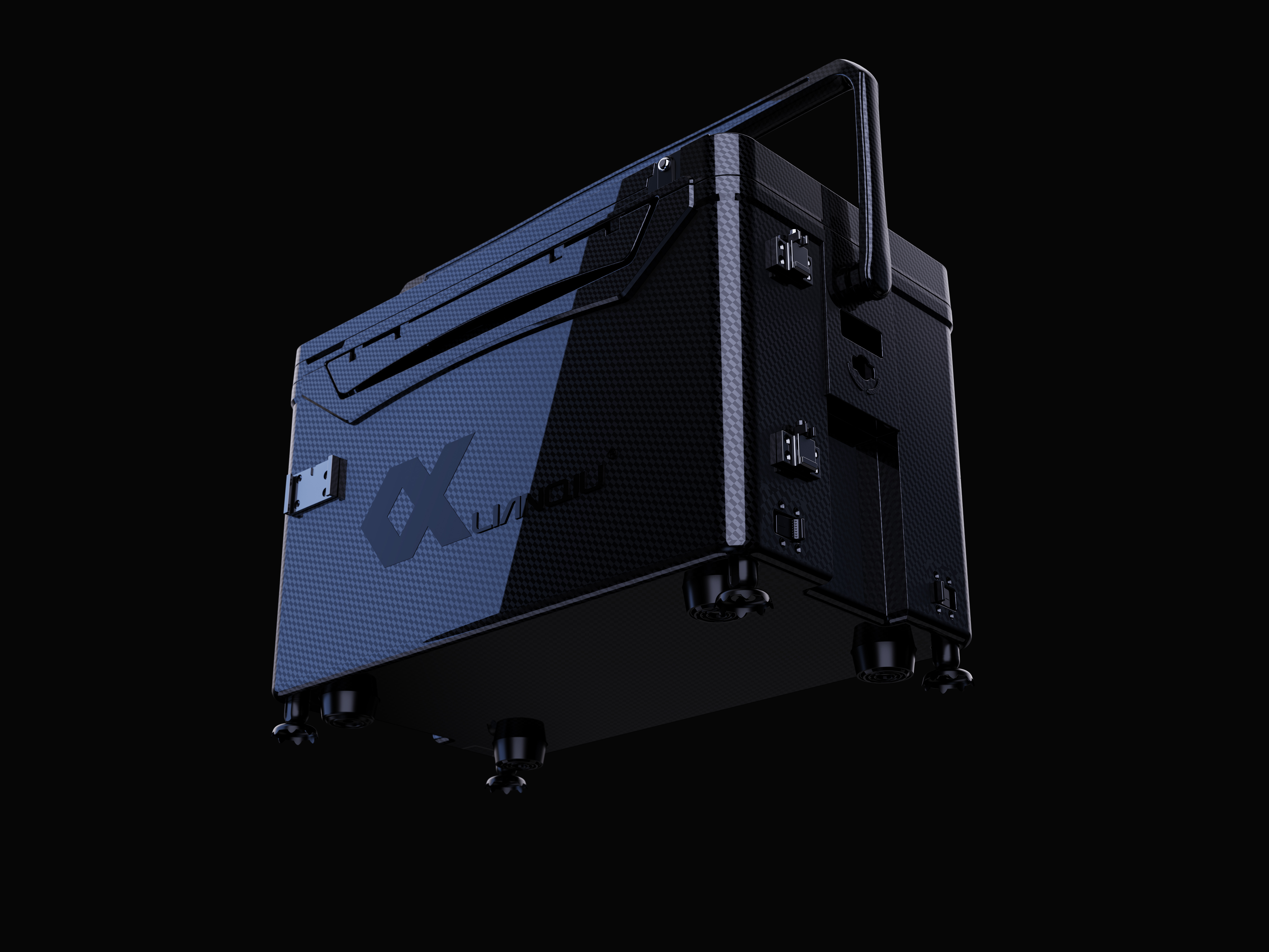 Fishing box，keyshot，design sketch，